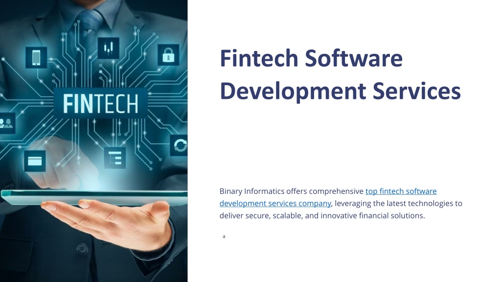 fintech software development services l.w