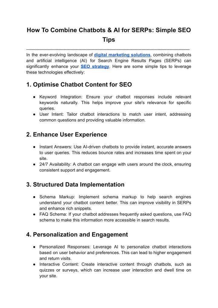 how to combine chatbots ai for serps simple n.w