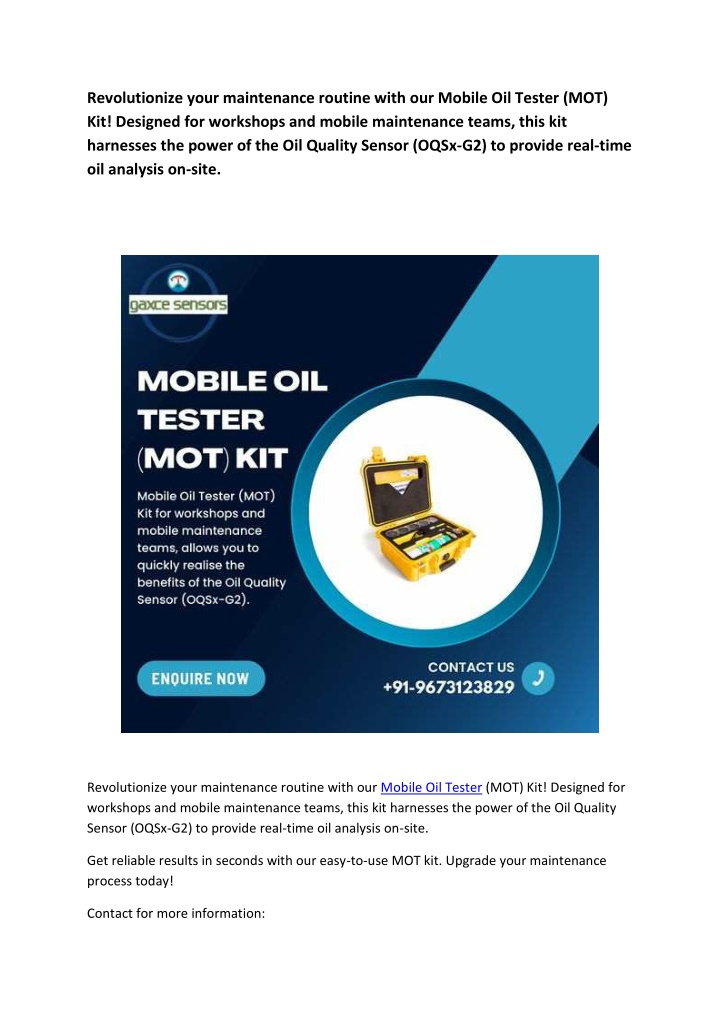 revolutionize your maintenance routine with n.w