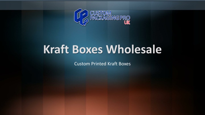 Kraft Boxes Wholesale
