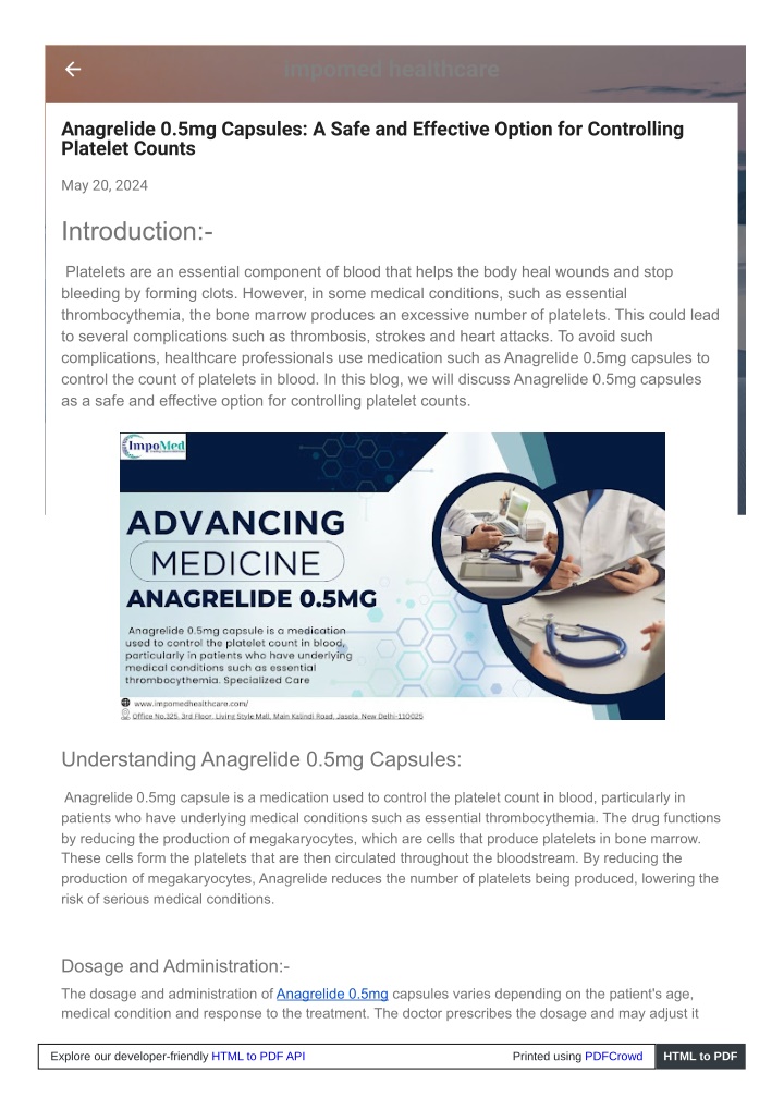 impomed healthcare n.w
