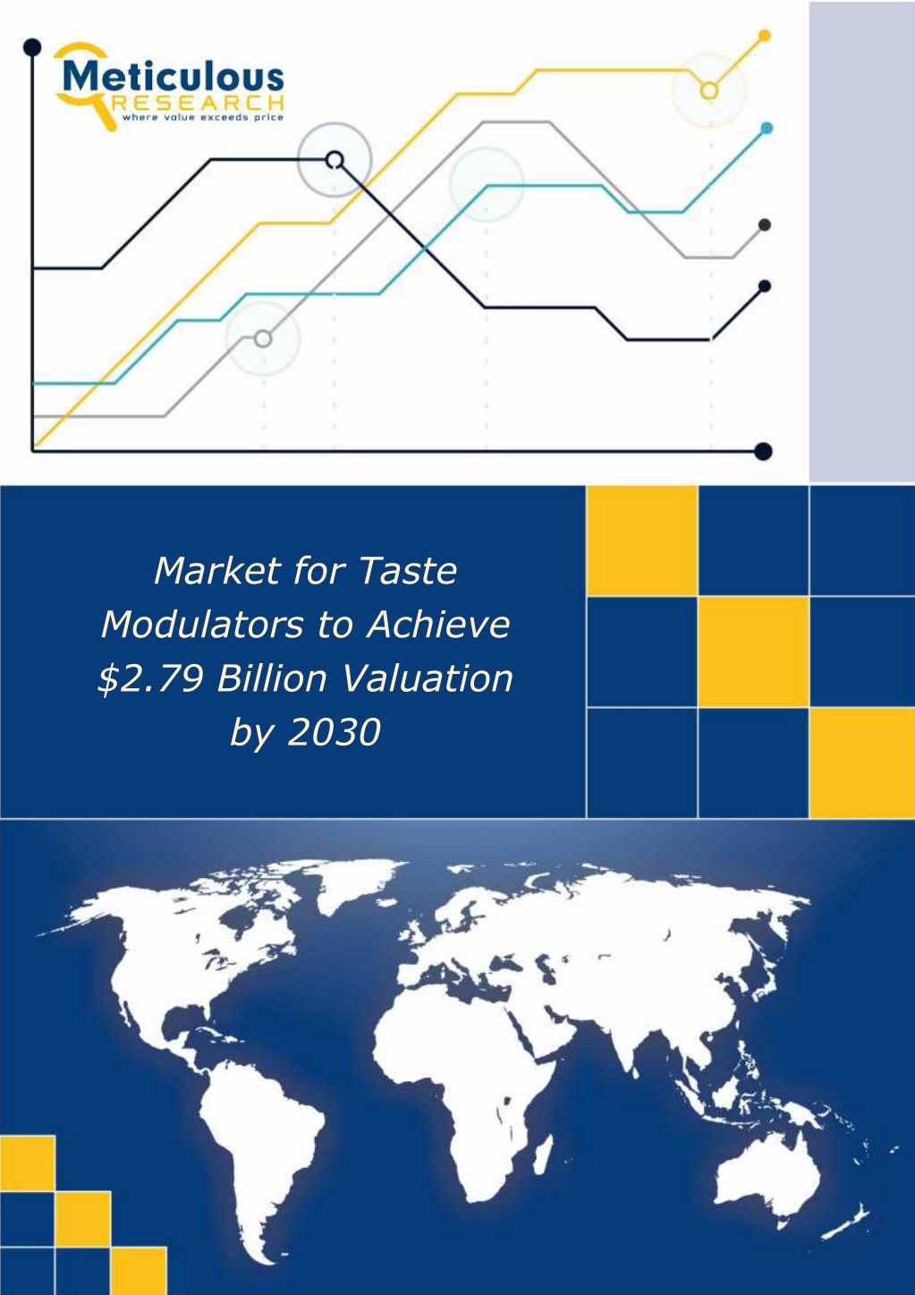 market for taste modulators to achieve l.w