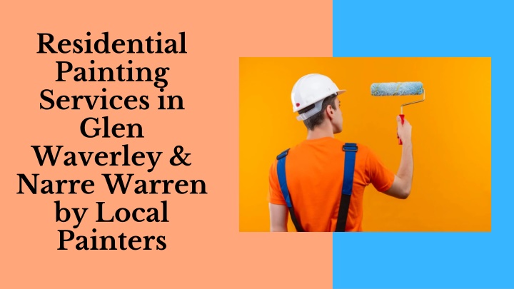 residential painting services in glen waverley n.w