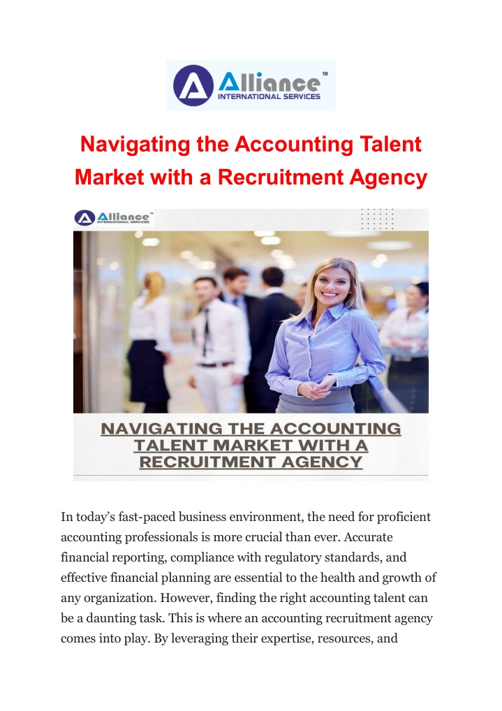 navigating the accounting talent market with n.w