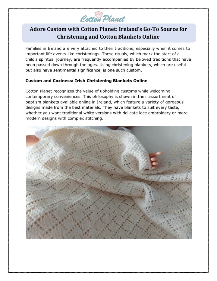 adore custom with cotton planet ireland n.w