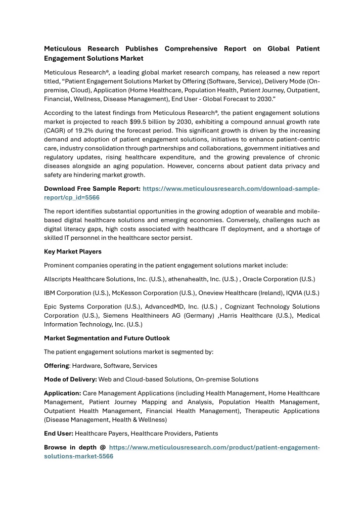 meticulous research publishes comprehensive n.w