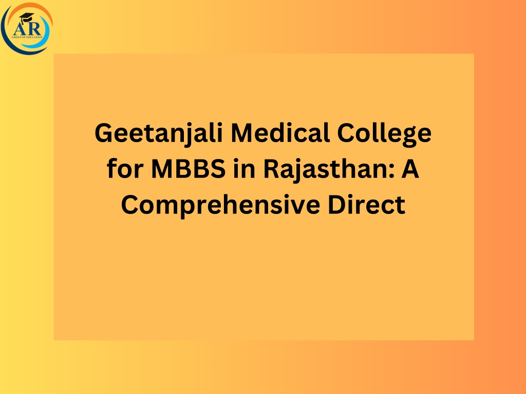 geetanjali medical college for mbbs in rajasthan l.w