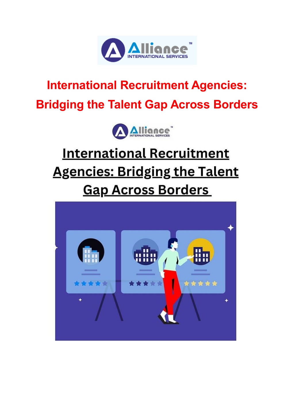 international recruitment agencies bridging l.w