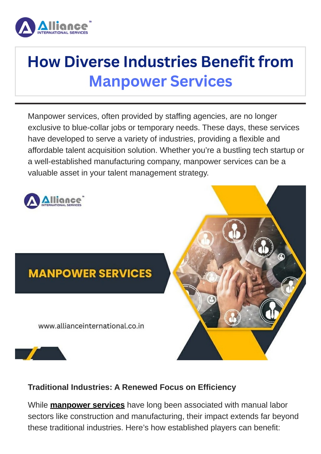 how diverse industries benefit from manpower l.w