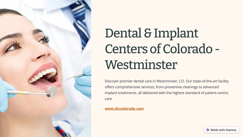 dental implant centers of colorado westminster l.w