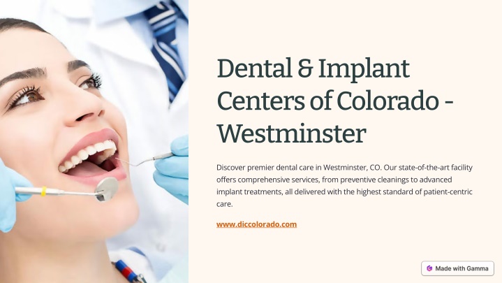 dental implant centers of colorado westminster n.w