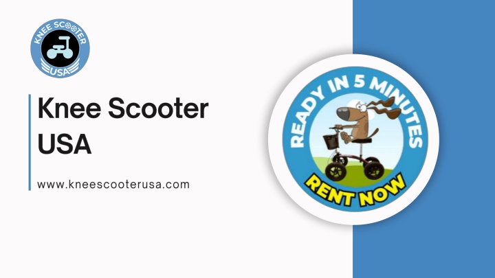 Knee Scooters at Knee Scooter USA - Enhance Mobility Today