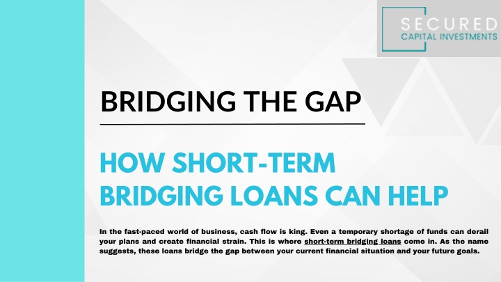 bridging the gap n.w
