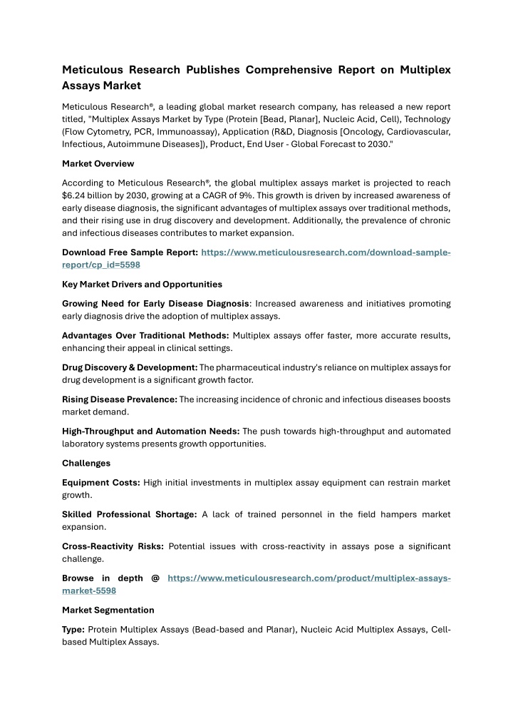 meticulous research publishes comprehensive n.w