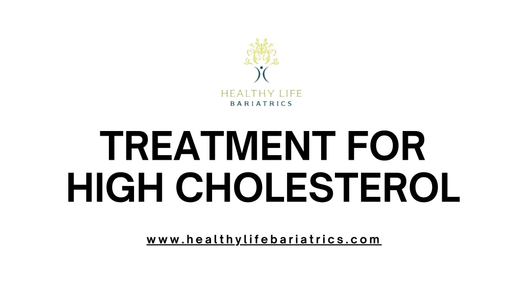 treatment for high cholesterol l.w