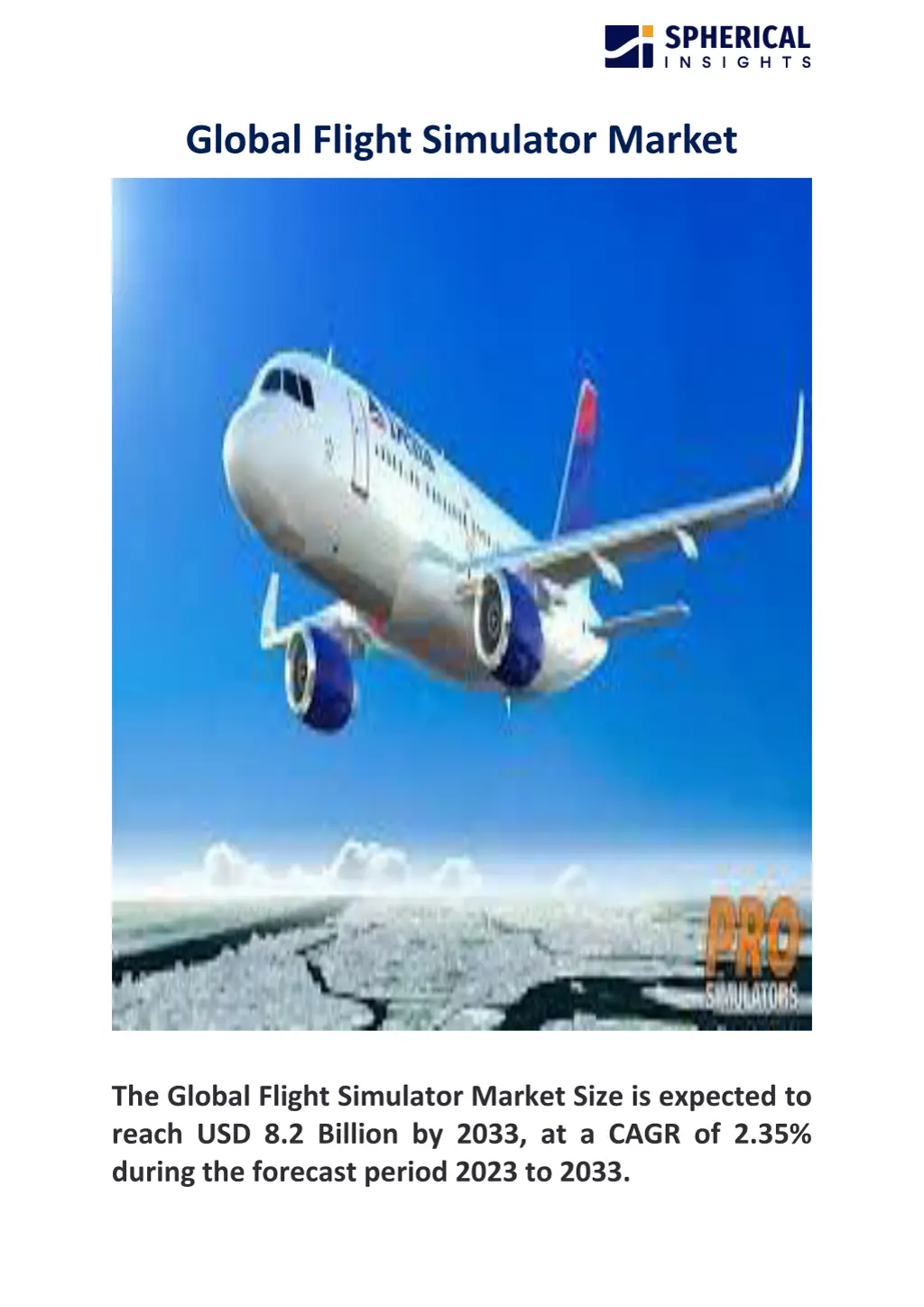 global flight simulator market n.