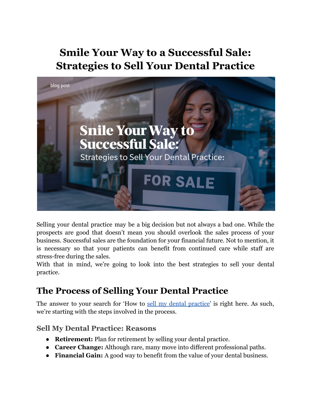 smile your way to a successful sale strategies l.w