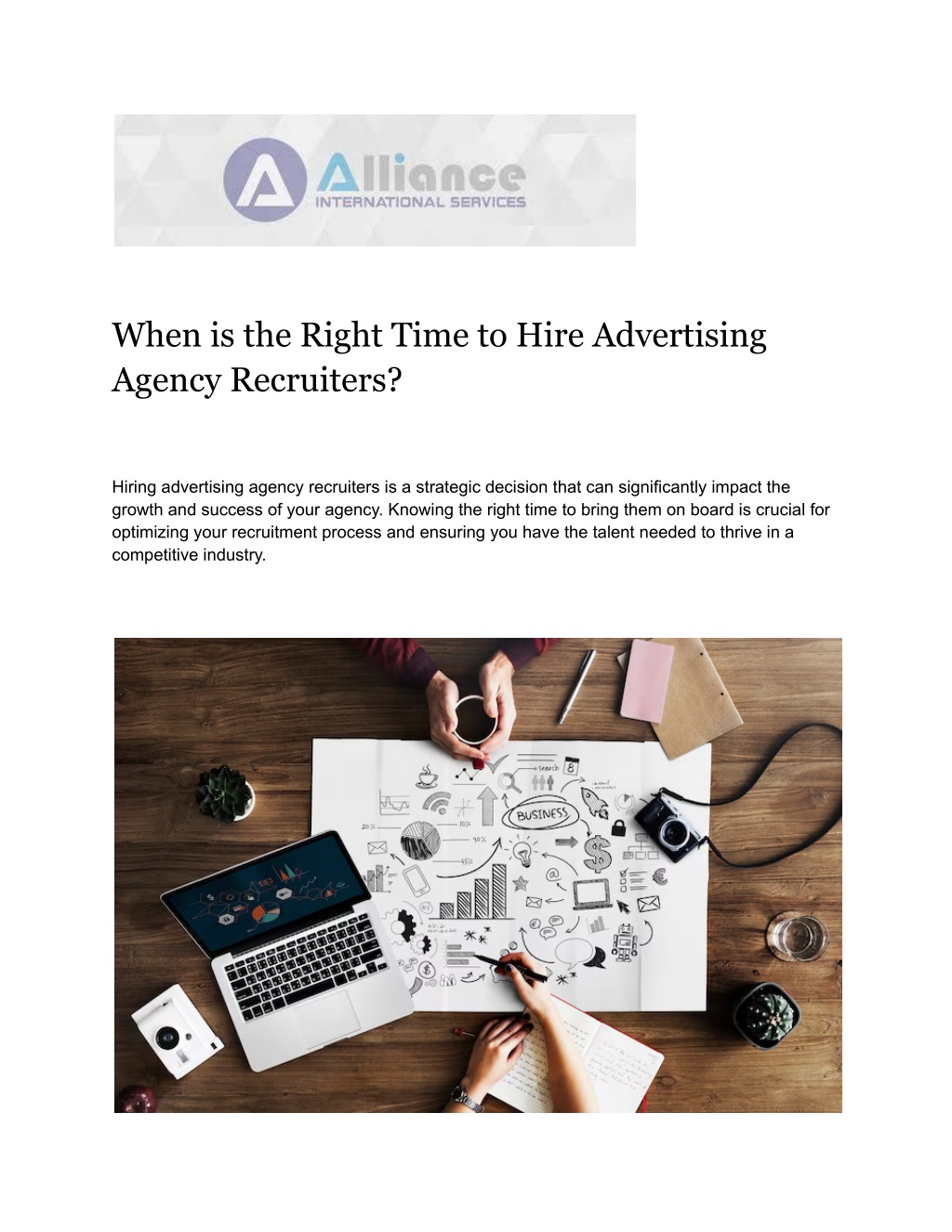 when is the right time to hire advertising agency l.w