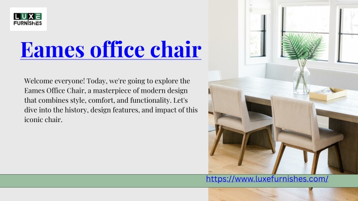Eames office chair