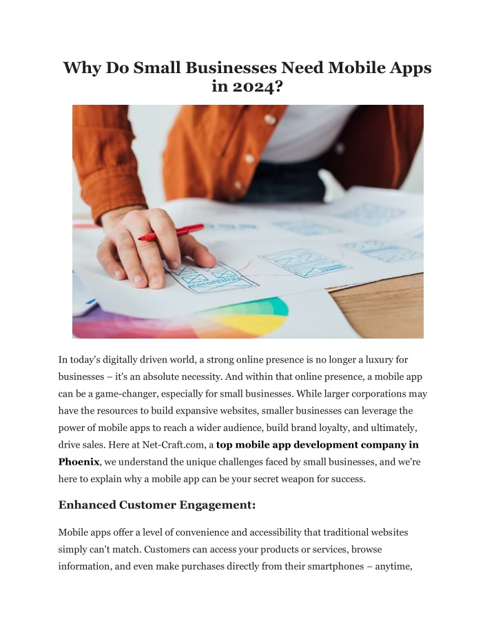 why do small businesses need mobile apps in 2024 n.w
