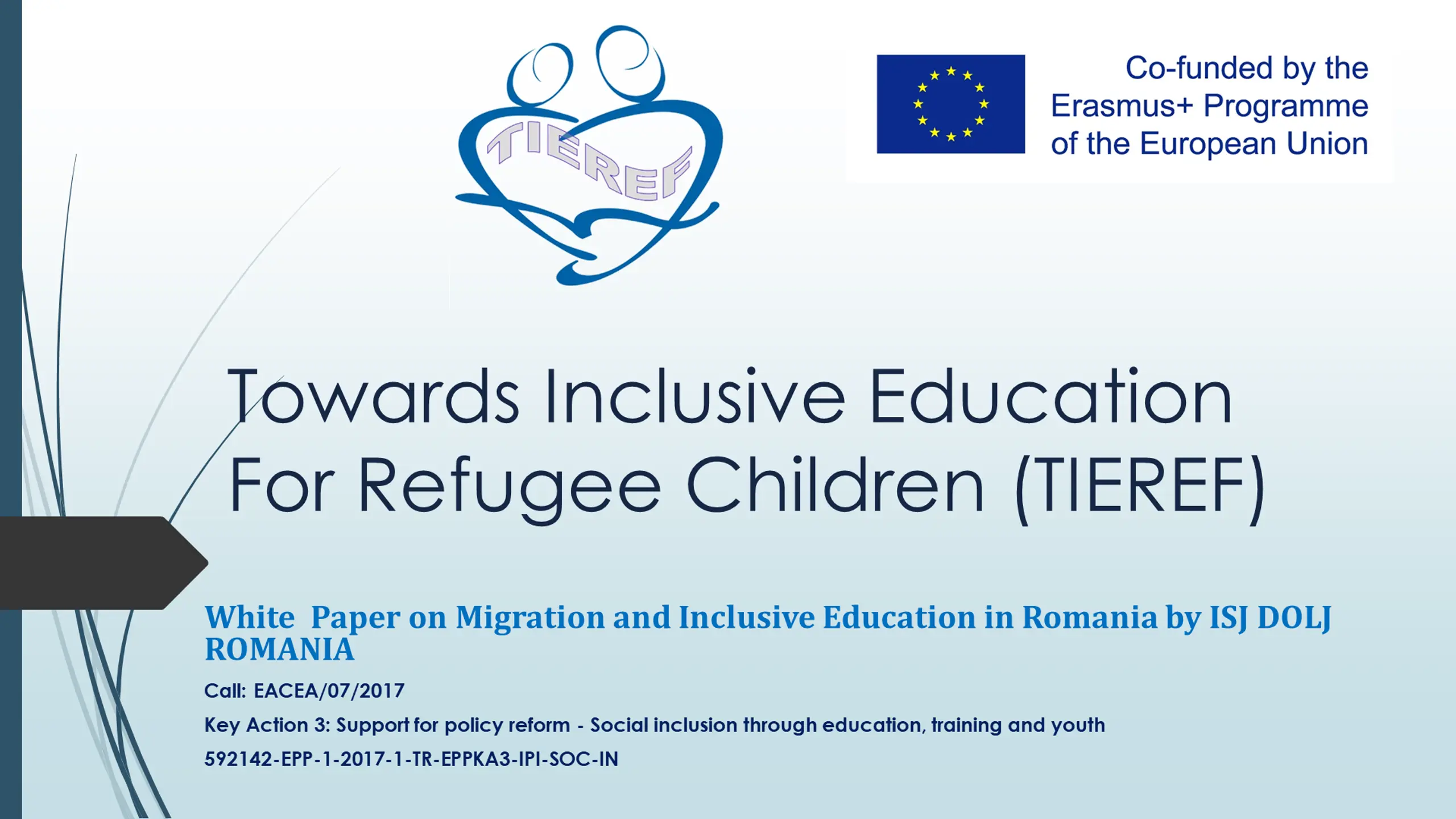 Towards Inclusive Education For Refugee Children (TIEREF)