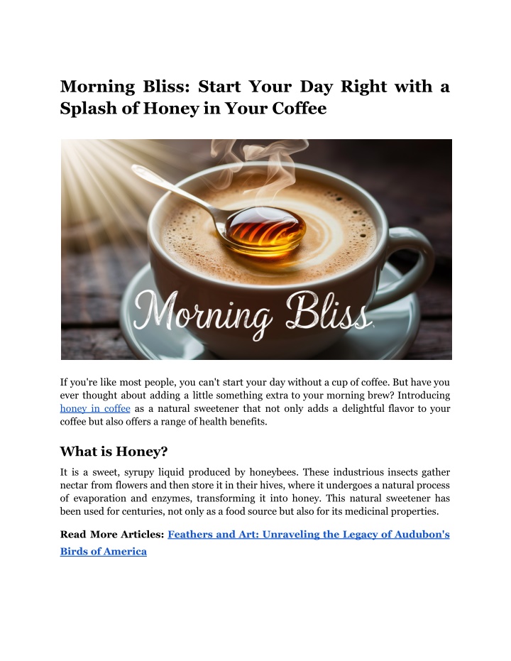 morning bliss start your day right with a splash n.w