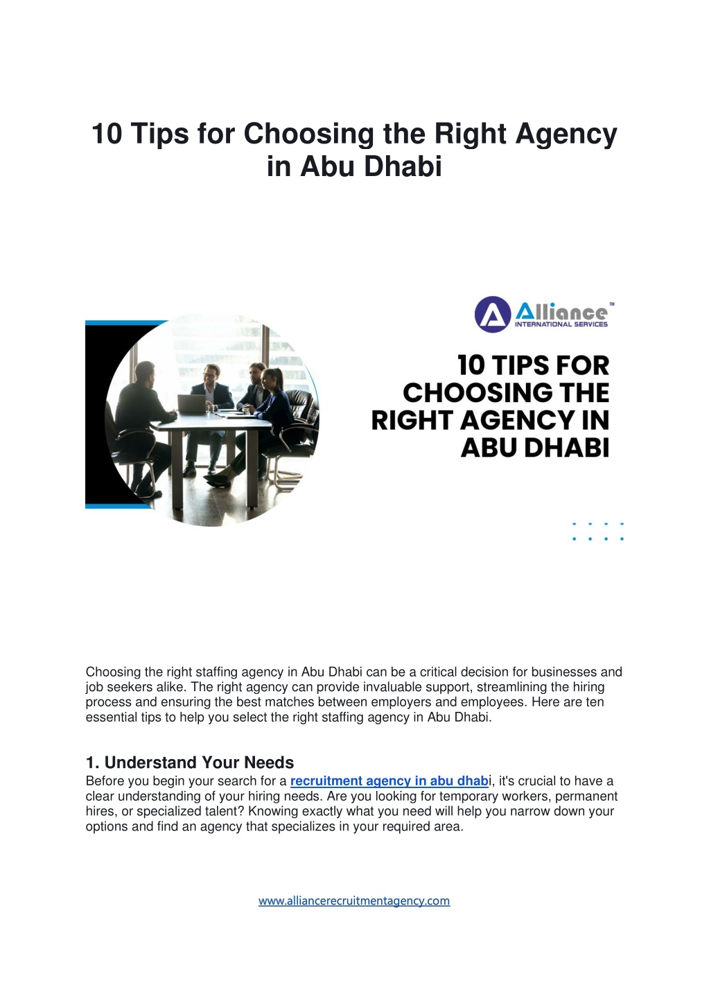 10 tips for choosing the right agency in abu dhabi l.w