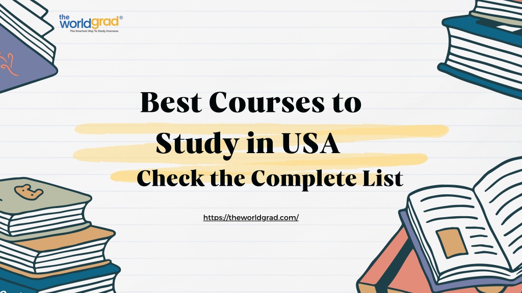 best courses to study in usa l.w