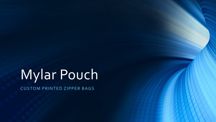 Mylar Pouch