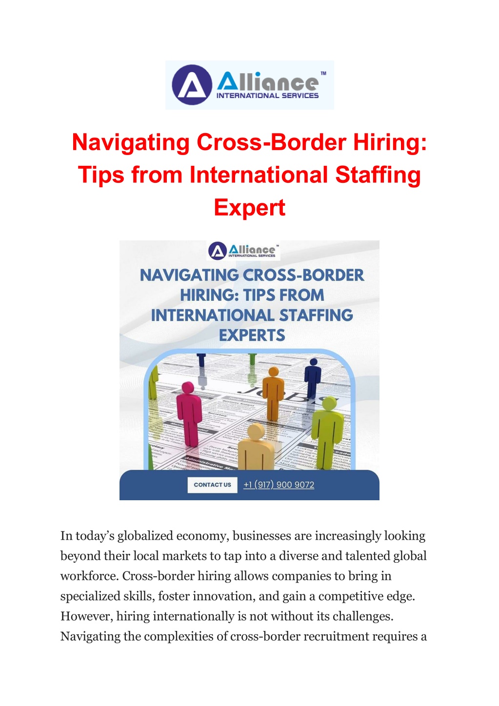 navigating cross border hiring tips from l.w