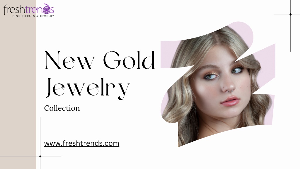 new gold jewelry collection l.w