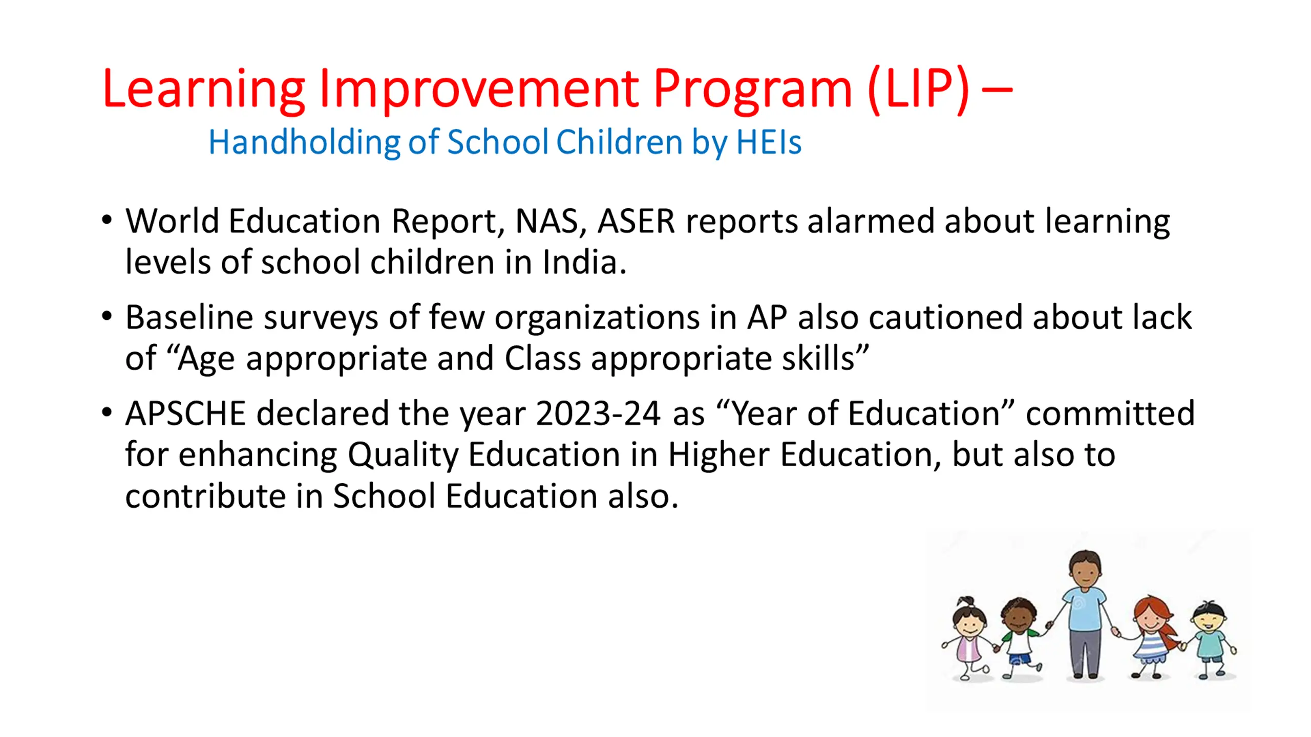 Learning Improvement Program (LIP)