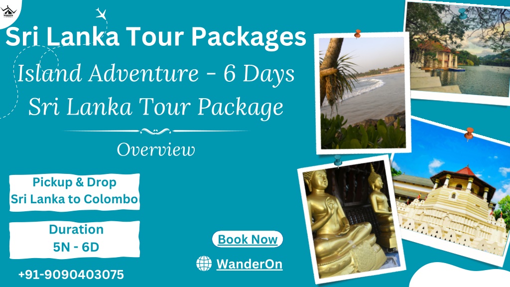 sri lanka tour packages island adventure 6 days l.w