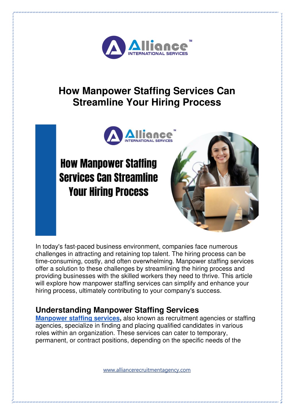 how manpower staffing services can streamline l.w