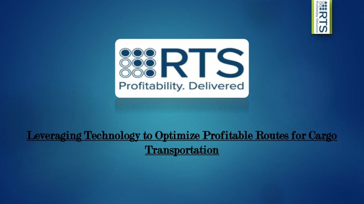 leveraging technology to optimize profitable n.w