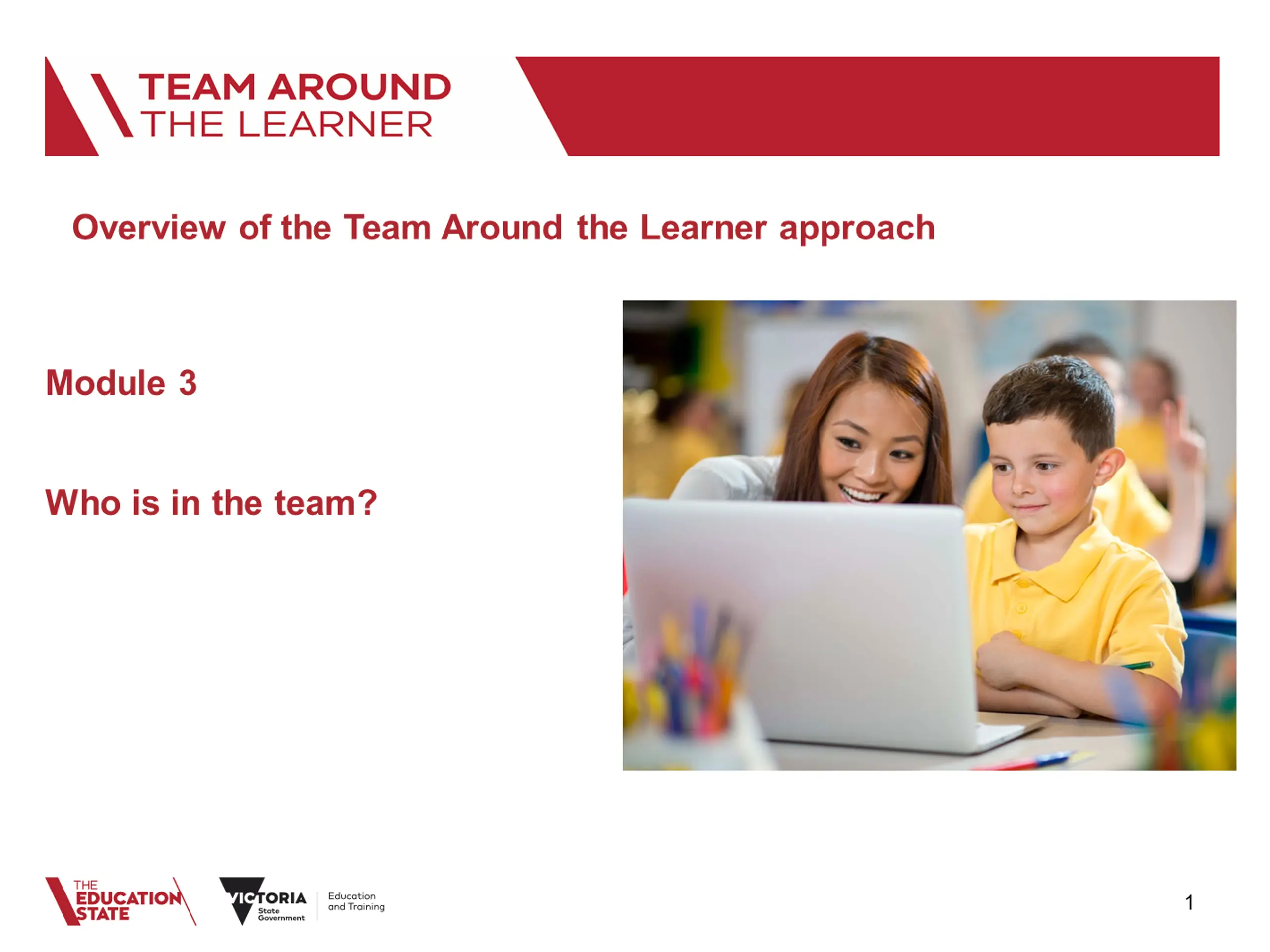 Overview of Team Around the Learner Approach