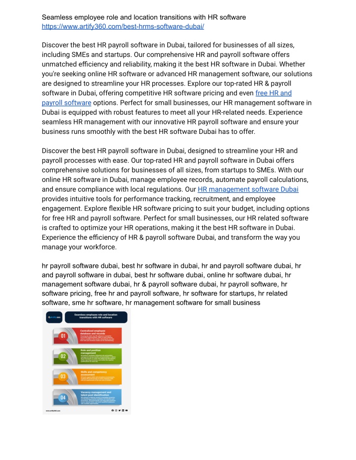 seamless employee role and location transitions n.w