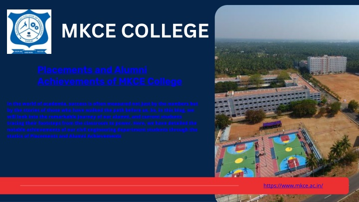 Placements and Alumni Achievements of MKCE College