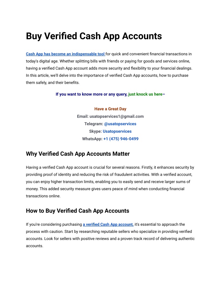 buy verified cash app accounts n.w