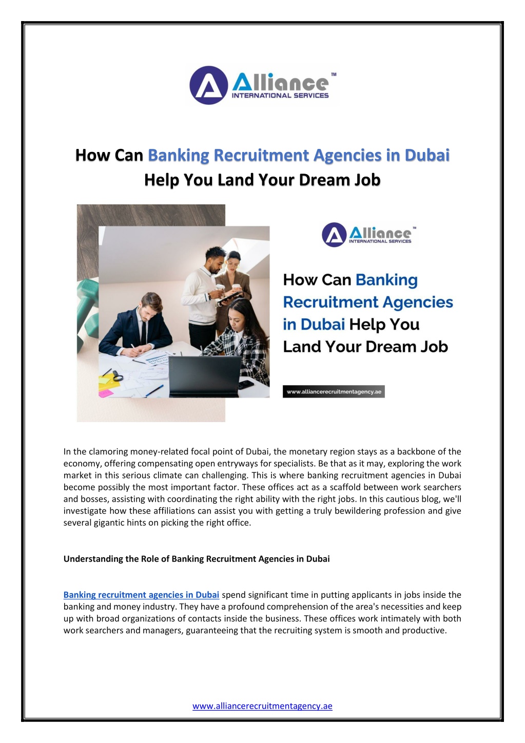 how can banking recruitment agencies in dubai l.w