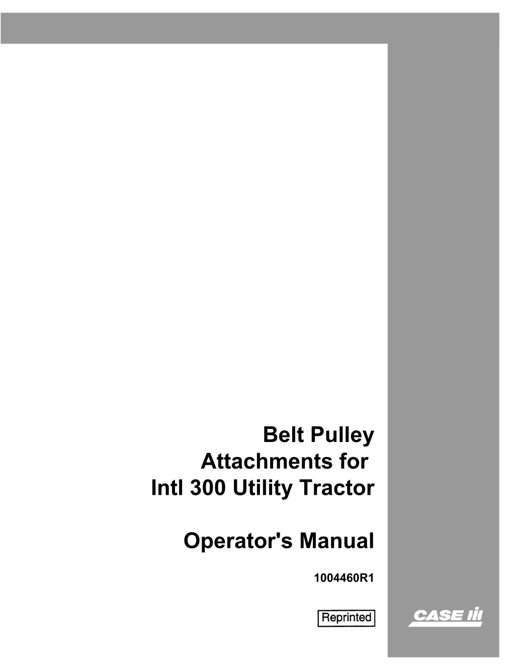 belt pulley l.w