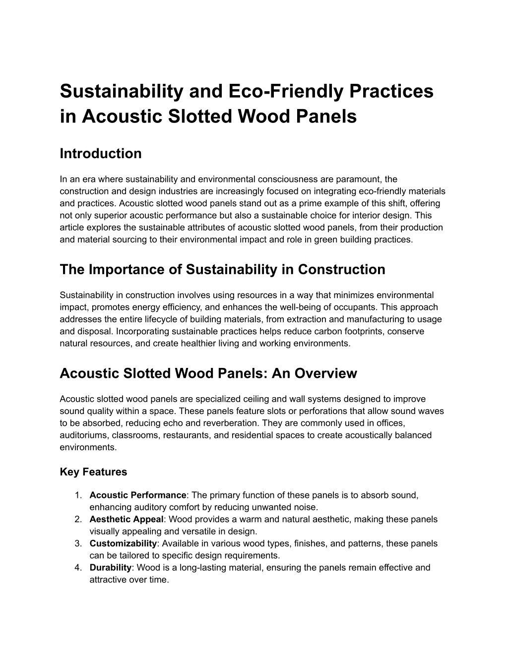 sustainability and eco friendly practices l.w