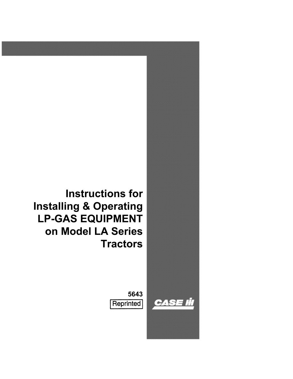 instructions for installing operating l.w