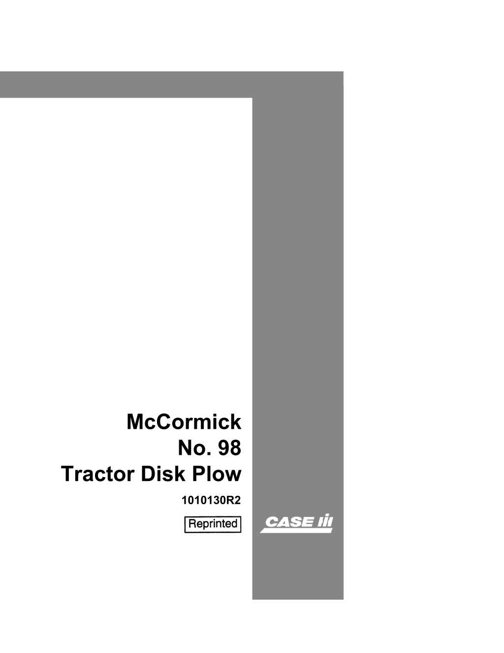 mccormick no 98 l.w