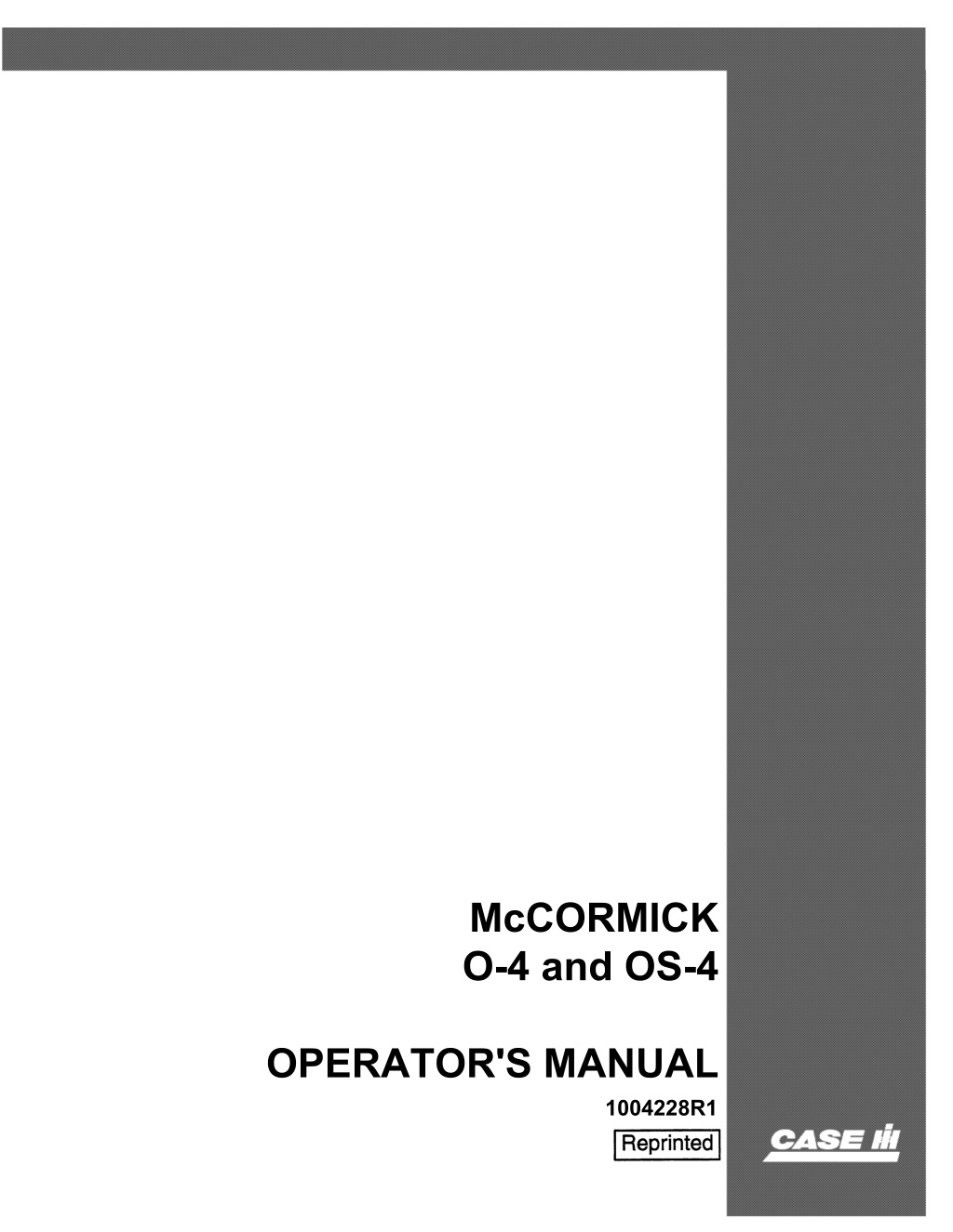 mccormick o 4 and os 4 l.w