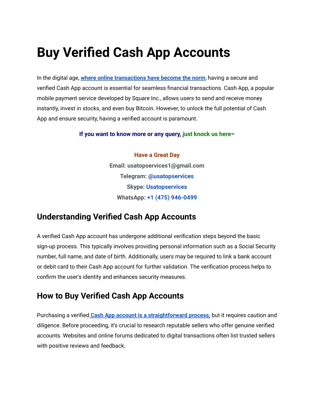 buy verified cash app accounts l.w