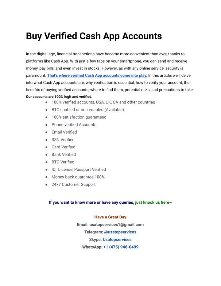buy verified cash app accounts n.w