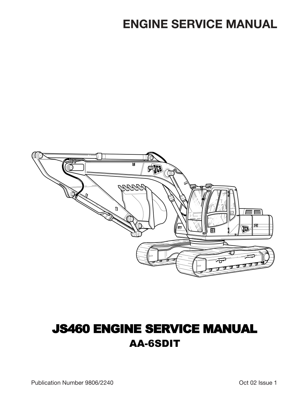 engine service manual l.w