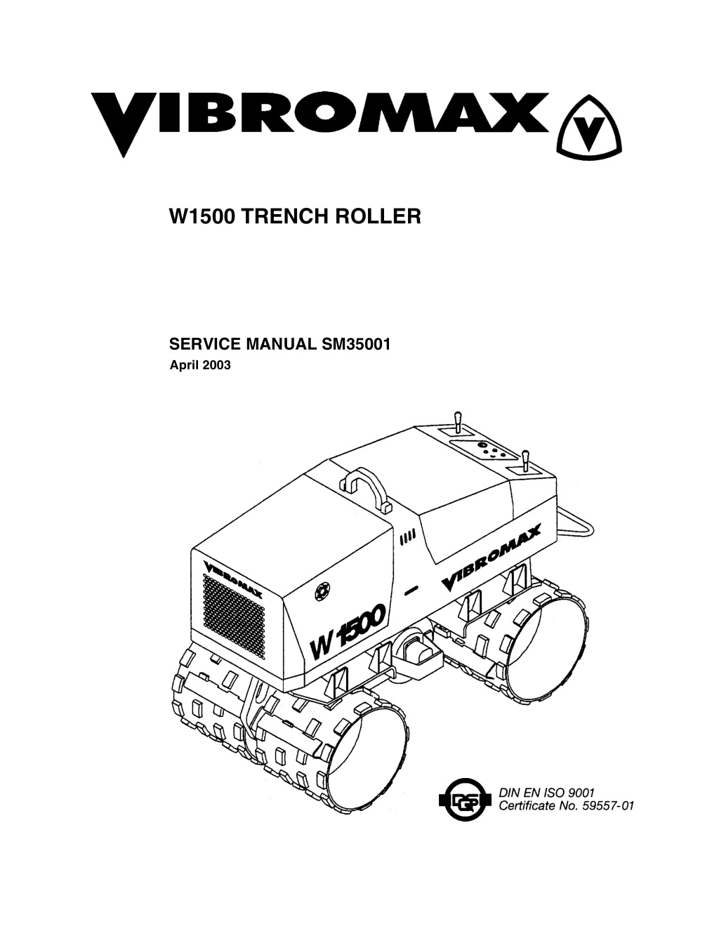 w1500 trench roller l.w