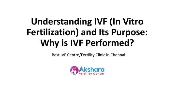IVF treatment in Chennai